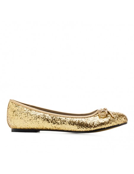 Ballerina glitter oro