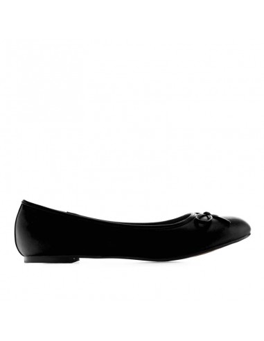 Ballerina nera con fiocchetto