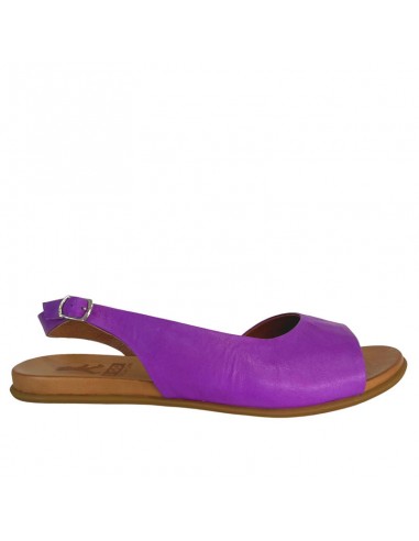 Ballerina aperta pelle viola