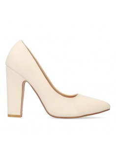 Décolleté cipria tacco largo on sale