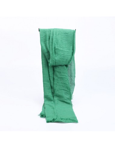 Sciarpa casual color verde