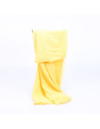 Sciarpa casual color giallo