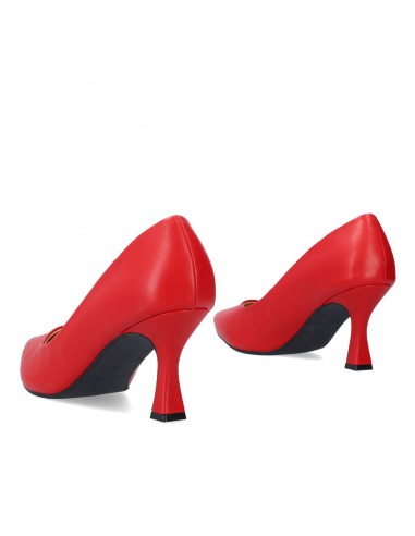 Decollete blu tacco medio outlet