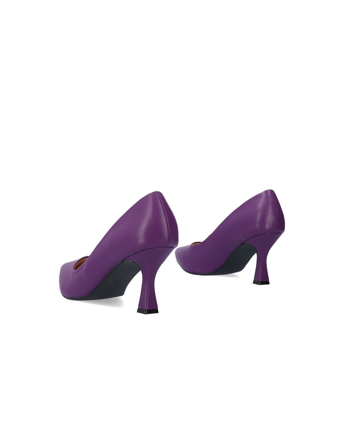 Scarpe viola tacco best sale medio