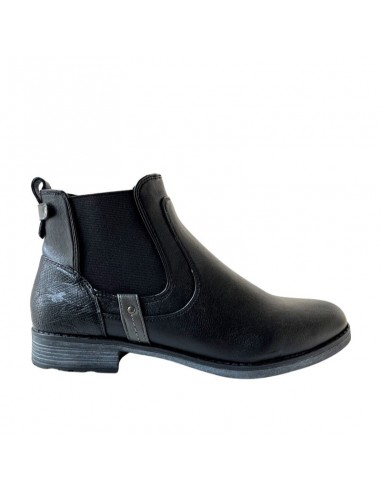 Stivaletto nero basso Mustang Shoes