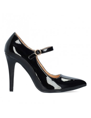 Décolleté Mary Jane in vernice nera