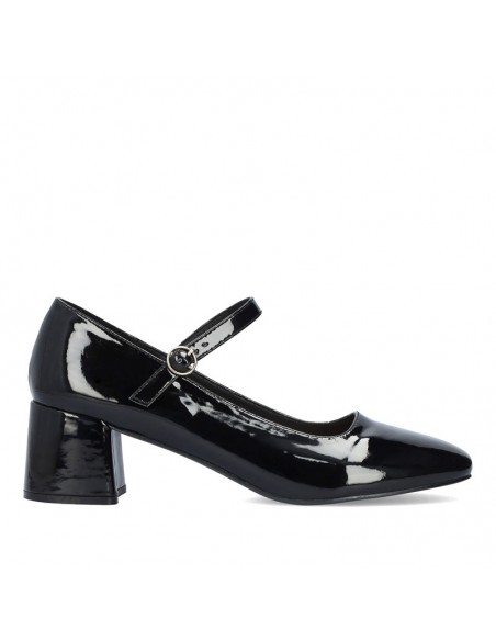 Mary jane scarpe tacco largo hot sale