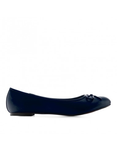 Ballerina blu con fiocchetto