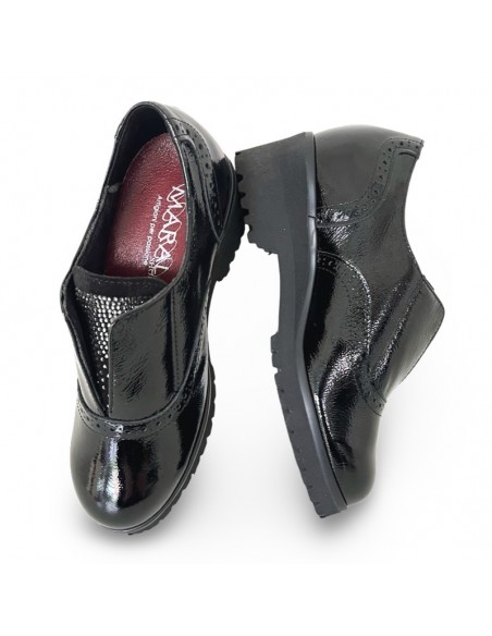 Slip on in naplack nera