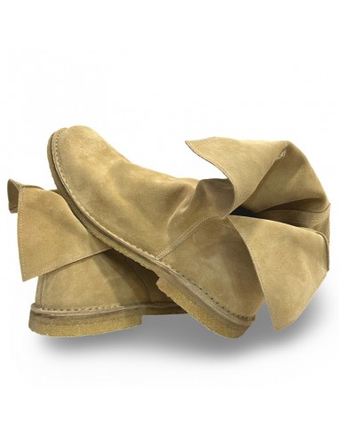 Aurora - Stivaletto Primaverile in Camoscio Beige