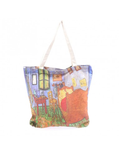 Borsa in tela fantasia artistica