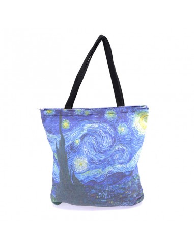Borsa in tela fantasia artistica