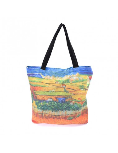 Borsa in tela fantasia artistica